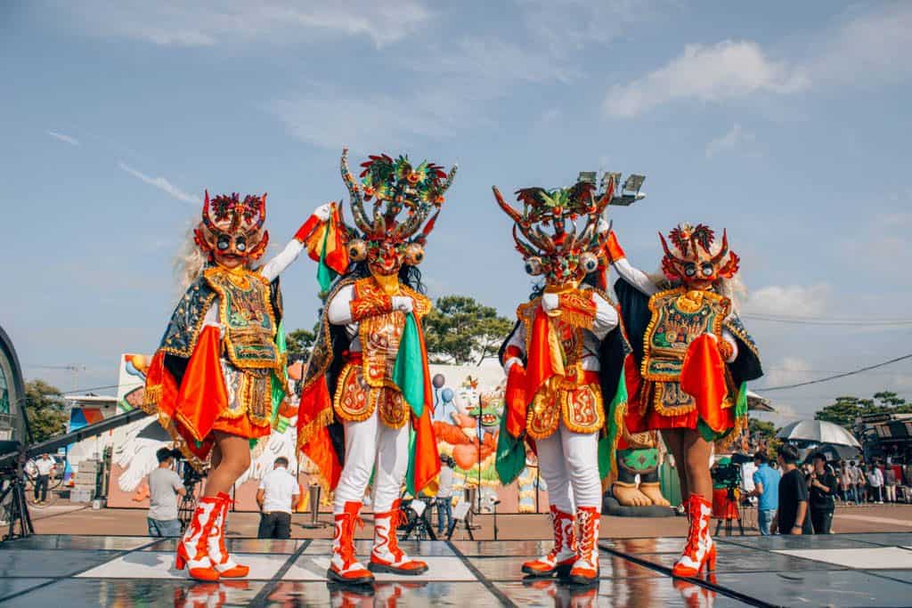 Andong Mask Festival performers