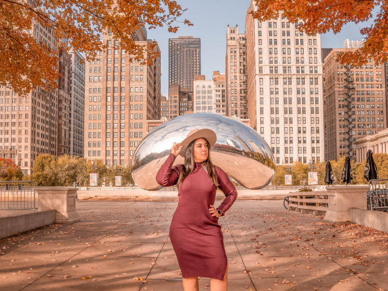 Where To See The Best Fall Foliage in Chicago - Globelle Gina